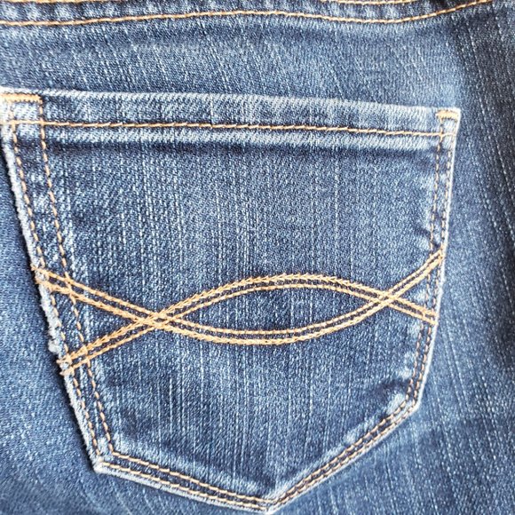 A&F Abercrombie and Fitch Perfect Stretch Erin Jeans Size 00S Zip Fly 5 Pockets - Picture 7 of 13